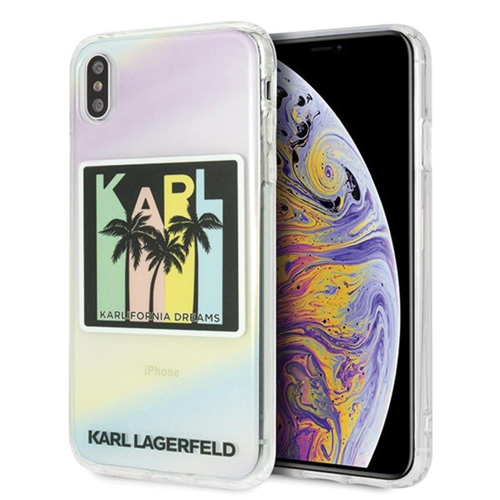 Karl Lagerfeld maska za iPhone XS Max KLHCI65IRKD hard case Kalifornia Dreams