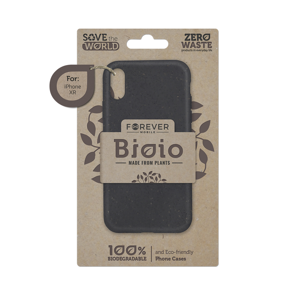 Forever Bioio maska za iPhone 12 Mini 5,4" crna