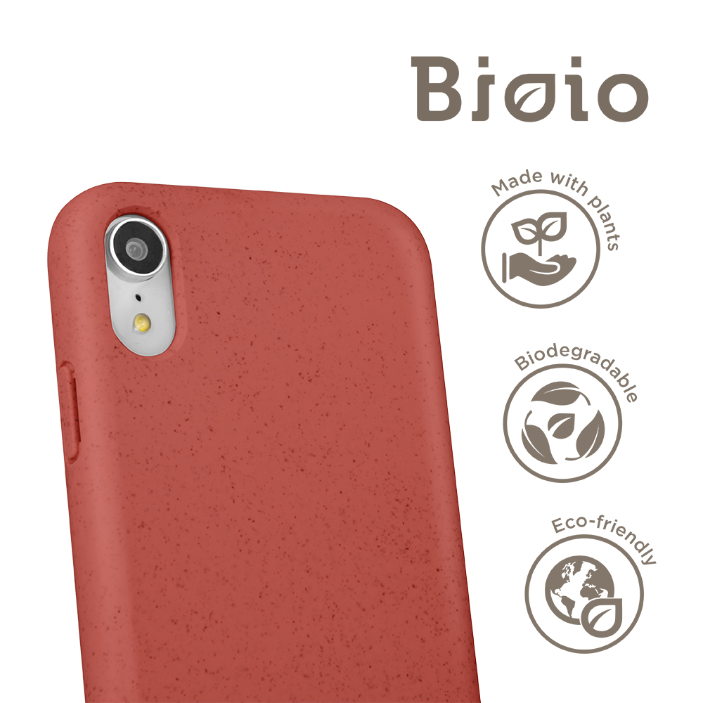 Forever Bioio maska za iPhone 12 Mini 5,4" crvena