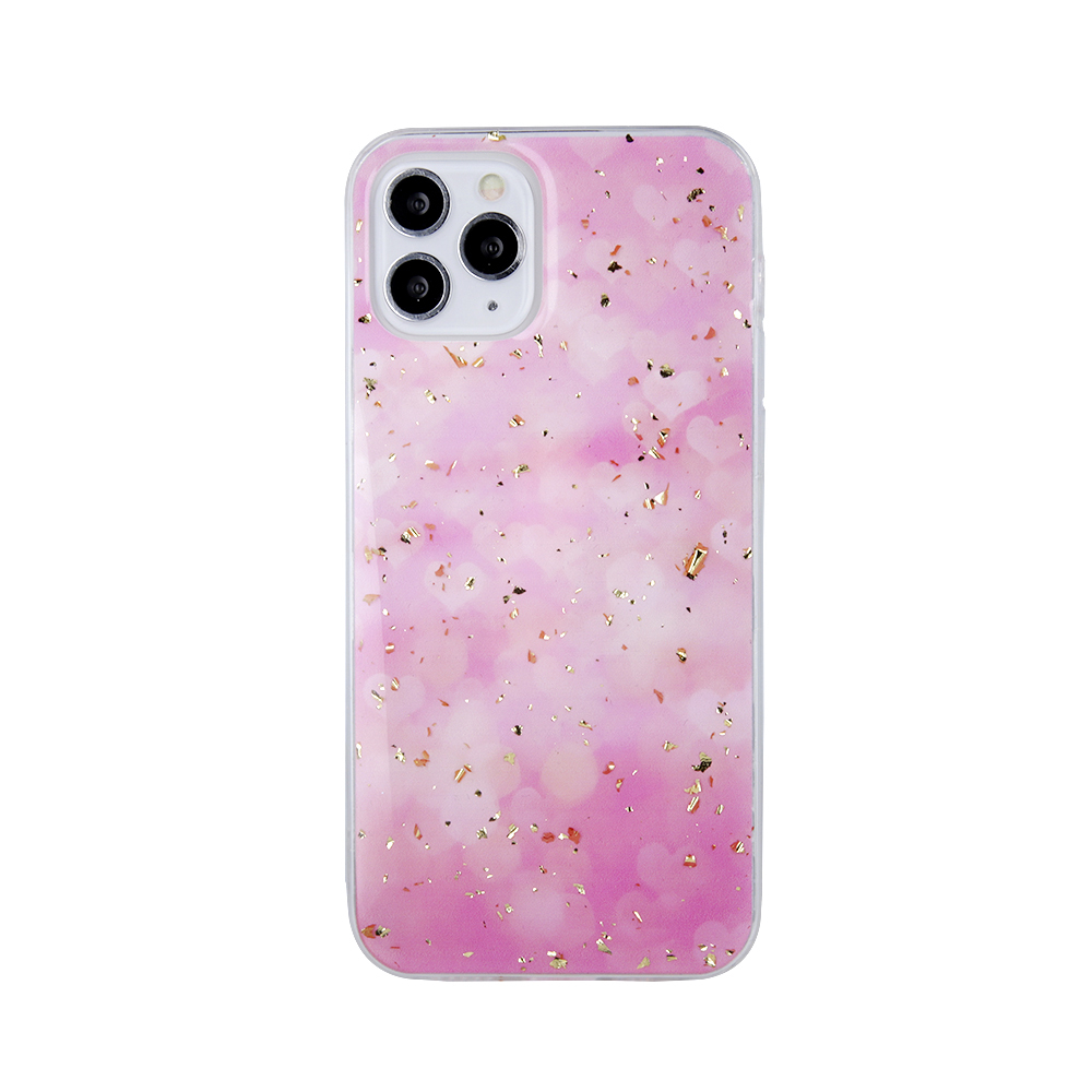 zlatnaGlam case  for iPhone XR roza