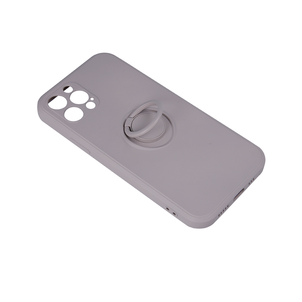 Finger Grip maska za iPhone 13 6,1" light grey