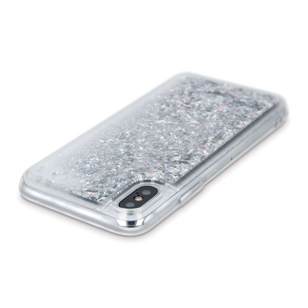 Liquid Sparkle TPU maska za Samsung Galaxy A50 / A30s / A50s srebrna