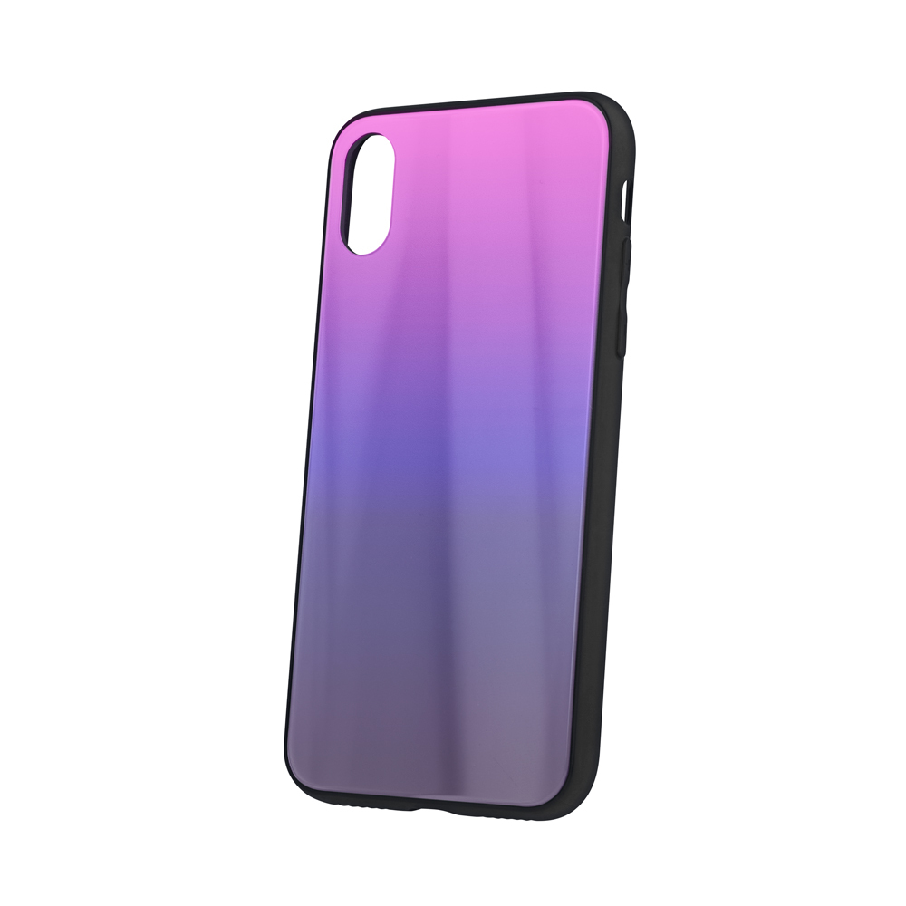 Aurora Glass maska za Samsung Galaxy A50 / A30s / A50s roza-crna