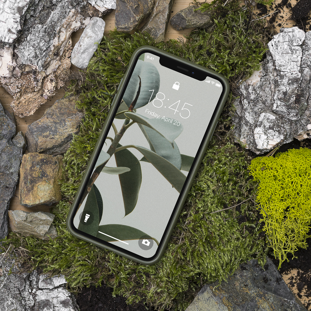 Forever Bioio case iPhone X / XS zelena