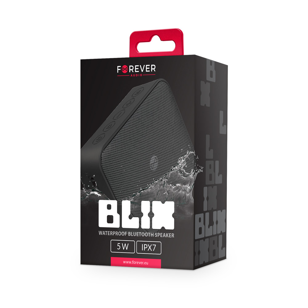 Forever prijenosni zvučnik Blix 5 black BS-800