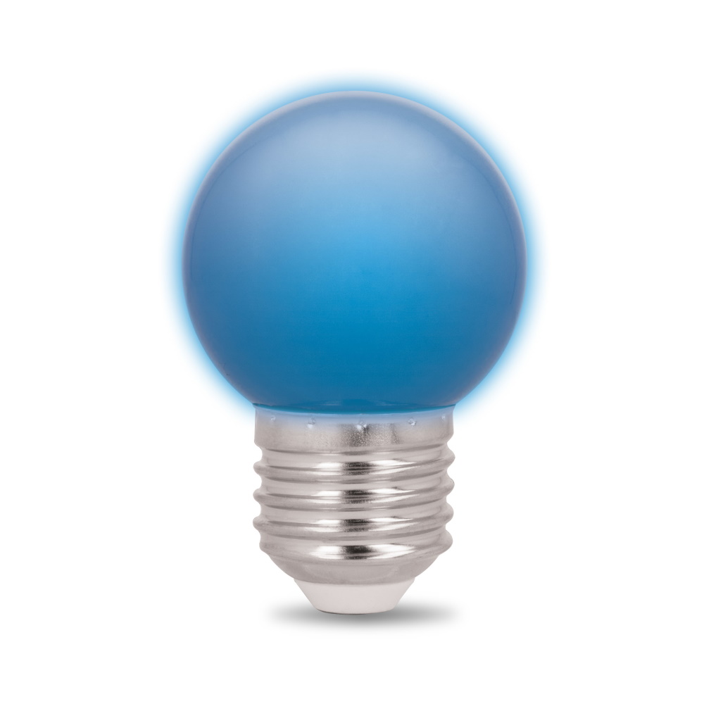 LED Žarulja E27 G45 2W 230v Plava 5pcs Forever Light