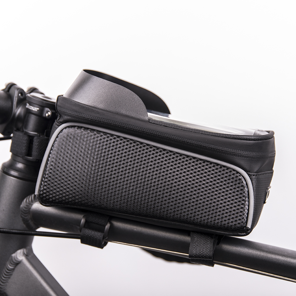 Vodootporna torbica za pametni telefon za bicikl Model02 crna