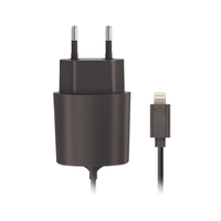 Forever punjač 2,1A crni sa Lightning kabelom 1,2 m Forever punjač 2,1A crni sa Lightning kabelom 1,2 m