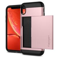 Spigen Slim Armor CS maska za iPhone XR rose zlatna Spigen Slim Armor CS maska za iPhone XR rose zlatna