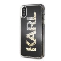 Karl Lagerfeld maska za iPhone X / XS KLHCPXKAGBK prozirna hard case Karl Logo Karl Lagerfeld maska za iPhone X / XS KLHCPXKAGBK prozirna hard case Karl Logo