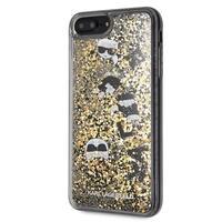 Karl Lagerfeld maska za iPhone 7 Plus / 8 Plus KLHCI8LROGO crna-zlatnahard case Glitter Karl Lagerfeld maska za iPhone 7 Plus / 8 Plus KLHCI8LROGO crna-zlatnahard case Glitter