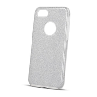 Glitter 3in1 maska za iPhone 12 Pro Max 6,7" srebrna