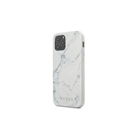 Guess maska za iPhone 12 Pro Max 6,7" GUHCP12LPCUMAWH white hard case Marble