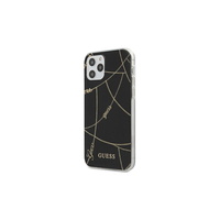 Guess maska za iPhone 12 / 12 Pro 6,1" GUHCP12MPCUCHBK crna hard case zlatnaChain Collection Guess maska za iPhone 12 / 12 Pro 6,1" GUHCP12MPCUCHBK crna hard case zlatnaChain Collection