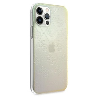 Guess maska za iPhone 12 / 12 Pro 6,1" GUHCP12M3D4GIRBL opal hard case 4G 3D Pattern Collection