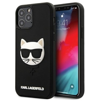 Karl Lagerfeld maska za iPhone 12 Pro Max 6,7" KLHCP12LCH3DBK crna hard case 3D Rubber Choupette Karl Lagerfeld maska za iPhone 12 Pro Max 6,7" KLHCP12LCH3DBK crna hard case 3D Rubber Choupette