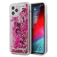 Karl Lagerfeld maska za iPhone 12 Pro Max 6,7" KLHCP12LROPI roza hard case Glitter Charms Karl Lagerfeld maska za iPhone 12 Pro Max 6,7" KLHCP12LROPI roza hard case Glitter Charms