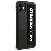 Karl Lagerfeld maska za iPhone 12 Mini 5,4" KLHCP12SSTKLBK crna hard case