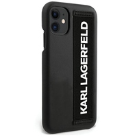 Karl Lagerfeld maska za iPhone 12 Mini 5,4" KLHCP12SSTKLBK crna hard case Karl Lagerfeld maska za iPhone 12 Mini 5,4" KLHCP12SSTKLBK crna hard case