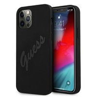 Guess maska za iPhone 12 / 12 Pro 6,1" GUHCP12MLSVSBK crna hard case Script Vintage Guess maska za iPhone 12 / 12 Pro 6,1" GUHCP12MLSVSBK crna hard case Script Vintage