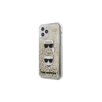 Karl Lagerfeld maska za iPhone 13 Pro / 13 6,1" KLHCP13LGKCD zlatnahard case Liquid Glitter Karl&Choupette Karl Lagerfeld maska za iPhone 13 Pro / 13 6,1" KLHCP13LGKCD zlatnahard case Liquid Glitter Karl&Choupette