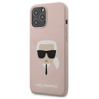 Karl Lagerfeld maska za iPhone 13 Pro / 13 6,1" KLHCP13LSLKHLP light roza hard case Silicone Karl`s Head Karl Lagerfeld maska za iPhone 13 Pro / 13 6,1" KLHCP13LSLKHLP light roza hard case Silicone Karl`s Head
