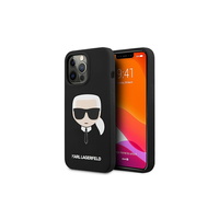 Karl Lagerfeld maska za iPhone 13 6,1" KLHCP13MSLKHBK crna hard case Silicone Karl`s Head Karl Lagerfeld maska za iPhone 13 6,1" KLHCP13MSLKHBK crna hard case Silicone Karl`s Head