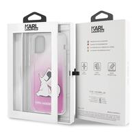 Karl Lagerfeld maska za iPhone 13 Mini 5,4" KLHCP13SCFNRCPI hard case roza Choupette Fun