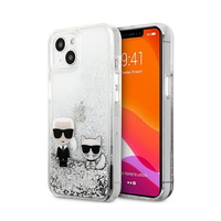 Karl Lagerfeld maska za iPhone 13 Mini 5,4'' KLHCP13SGKCS srebrna hard case Liquid Glitter Karl&Choupette Karl Lagerfeld maska za iPhone 13 Mini 5,4'' KLHCP13SGKCS srebrna hard case Liquid Glitter Karl&Choupette
