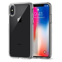 Spigen Ultra Hybrid for iPhone X / iPhone XS crystal clear Spigen Ultra Hybrid for iPhone X / iPhone XS crystal clear