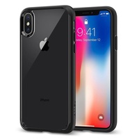 Spigen Ultra Hybrid for iPhone X / iPhone XS matt black Spigen Ultra Hybrid for iPhone X / iPhone XS matt black