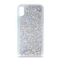 Liquid Sparkle TPU maska za Huawei P Smart 2019 / Honor 10 Lite srebrna Liquid Sparkle TPU maska za Huawei P Smart 2019 / Honor 10 Lite srebrna