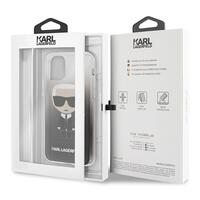 Karl Lagerfeld maska za iPhone 11 Pro KLHCN58TRDFKBK crna hard case Gradient Iconic Karl