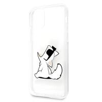 Karl Lagerfeld maska za iPhone 11 KLHCN61CFNRC prozirna hard case Choupette Fun