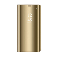 Smart Clear View maska za Samsung Galaxy S22 zlatna Smart Clear View maska za Samsung Galaxy S22 zlatna