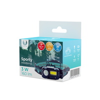 LED naglavna svjetiljka Sporty XP-E 3W + COB 3W 160lm 1200mAh Forever Light LED naglavna svjetiljka Sporty XP-E 3W + COB 3W 160lm 1200mAh Forever Light