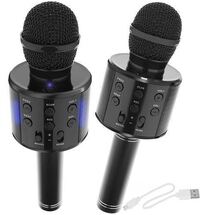 Bežični Bluetooth karaoke mikrofon - crni