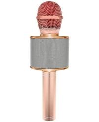 Bežični Bluetooth karaoke mikrofon - pink Bežični Bluetooth karaoke mikrofon - pink