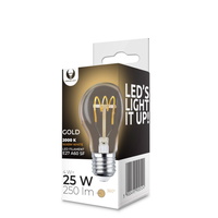 LED Žarulja Filament E27 A60 4W 230V 2000K 250lm SF gold Forever Light LED Žarulja Filament E27 A60 4W 230V 2000K 250lm SF gold Forever Light