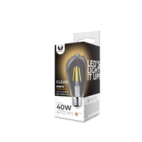 LED Žarulja Filament E27 ST64 4W 230V 2700K 470lm COG clear Forever Light LED Žarulja Filament E27 ST64 4W 230V 2700K 470lm COG clear Forever Light