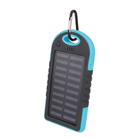 Setty solarni prijenosni punjač 5000 mAh plava Setty solarni prijenosni punjač 5000 mAh plava