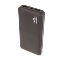 Setty prijenosni punjač 10000 mAh crna Setty prijenosni punjač 10000 mAh crna
