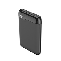Setty prijenosni punjač 5000 mAh LCD crna Setty prijenosni punjač 5000 mAh LCD crna