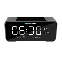 Blaupunkt Bluetooth zvučnik BT16CLOCK alarm + radio crna Blaupunkt Bluetooth zvučnik BT16CLOCK alarm + radio crna