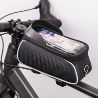 Vodootporna torbica za pametni telefon za bicikl Model01 crni