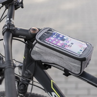 Vodootporna torbica za pametni telefon za bicikl Model01 crni